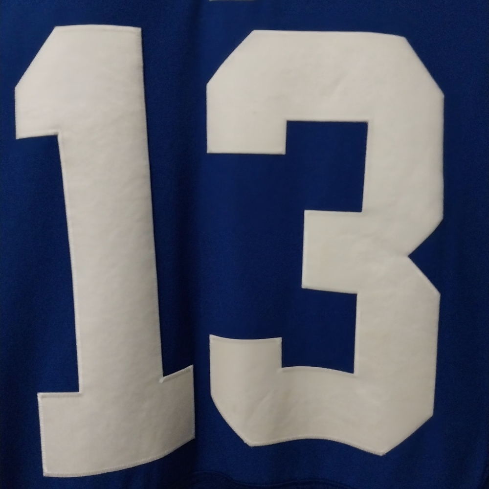 Nike Authentic Elite Ny Giants Odell Beckham Rookie Home Jersey Size 44 - Picture 10 of 12